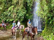 Colombia-Coffee Zone-Mountains and Waterfalls in Colombia